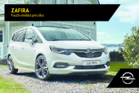 Opel Zafira - Navod k obsluhe SK 2017-0